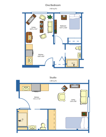 Floorplan of Spring Meadows Assisted Living Facility, Assisted Living, Saint Helens, OR 1