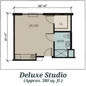 Floorplan of Stone Ledge Manor, Assisted Living, Thonotosassa, FL 3