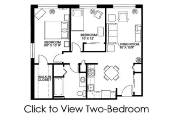 Floorplan of The Polonaise, Assisted Living, Milwaukee, WI 4