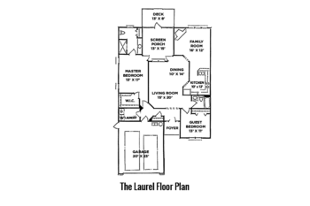 Floorplan of Williamsburg Landing, Assisted Living, Wilton Manors, FL 20