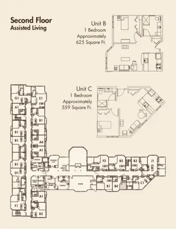 Floorplan of York Gardens, Assisted Living, Memory Care, Edina, MN 1