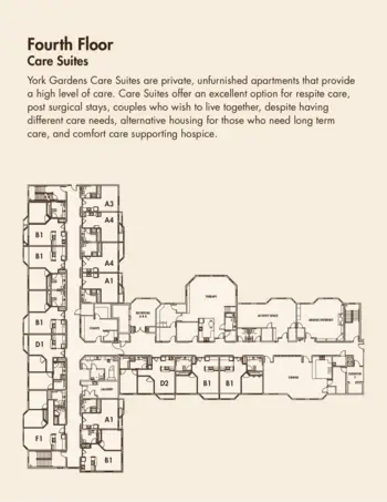 Floorplan of York Gardens, Assisted Living, Memory Care, Edina, MN 5