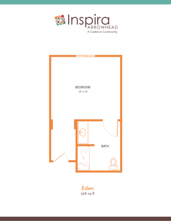 Floorplan of Inspira Arrowhead, Assisted Living, Glendale, AZ 3