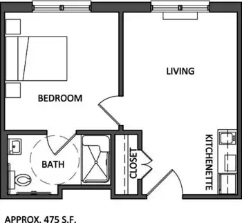 Floorplan of Magnolia Assisted Living, Assisted Living, Gonzales, LA 1