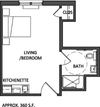 Floorplan of Magnolia Assisted Living, Assisted Living, Gonzales, LA 4