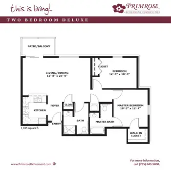 Floorplan of Primrose Memory Care of Anderson, Assisted Living, Memory Care, Anderson, IN 6