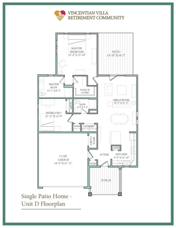 Floorplan of Schenley Gardens, Assisted Living, Pittsburgh, PA 2