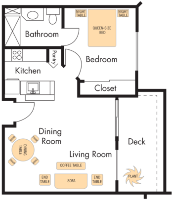 Floorplan of Sterling Court, Assisted Living, San Mateo, CA 3