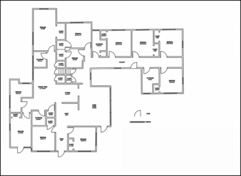 Floorplan of Sunshine Manor, Assisted Living, Placerville, CA 1