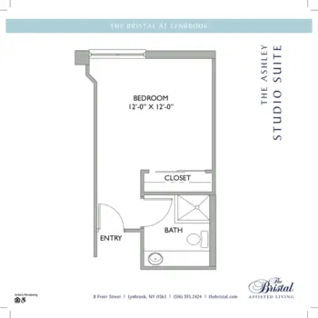 Floorplan of The Bristal at Lynbrook, Assisted Living, Lynbrook, NY 6