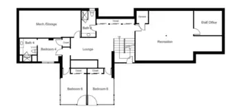 Floorplan of The Geneva Suites - Ashwood, Assisted Living, Memory Care, Edina, MN 2