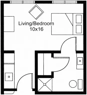 Floorplan of Appletree Court Assisted Living, Assisted Living, Richardson, TX 1