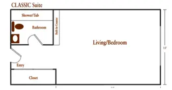 Floorplan of City View, Assisted Living, Los Angeles, CA 1
