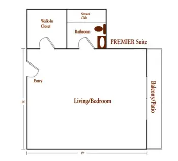 Floorplan of City View, Assisted Living, Los Angeles, CA 4