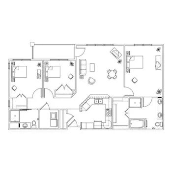 Floorplan of MacKenzie Place - Colorado Springs, Assisted Living, Colorado Springs, CO 11