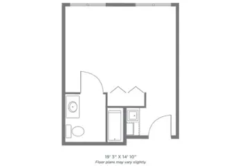 Floorplan of Morningside of Cullman, Assisted Living, Cullman, AL 5