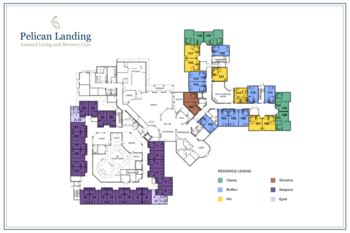 Floorplan of Pelican Landing Assisted Living and Memory Care, Assisted Living, Memory Care, Sebastian, FL 1