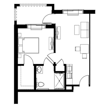 Floorplan of Sabal Palms Assisted Living and Memory Care, Assisted Living, Memory Care, Palm Coast, FL 5