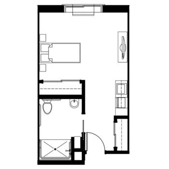 Floorplan of Sabal Palms Assisted Living and Memory Care, Assisted Living, Memory Care, Palm Coast, FL 8