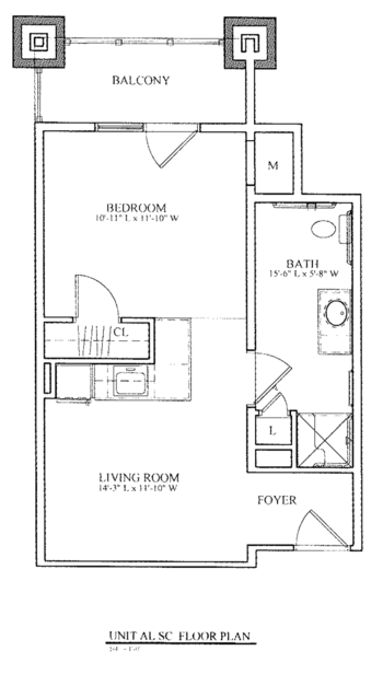 Floorplan of Village Park Peachtree Corners, Assisted Living, Peachtree Corners, GA 20