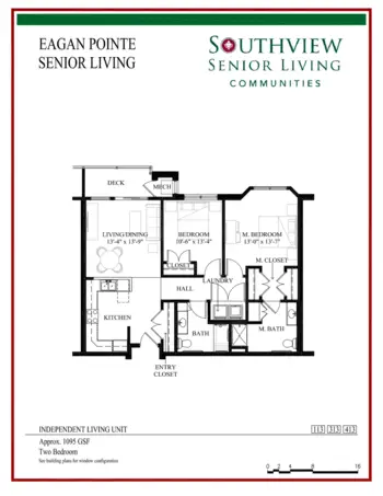 Floorplan of Eagan Pointe Senior Living, Assisted Living, Memory Care, Eagan, MN 4