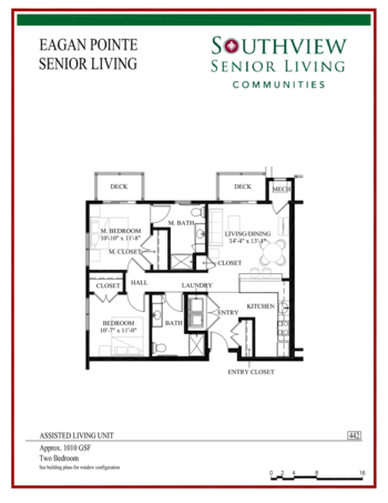 Floorplan of Eagan Pointe Senior Living, Assisted Living, Memory Care, Eagan, MN 13