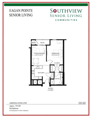 Floorplan of Eagan Pointe Senior Living, Assisted Living, Memory Care, Eagan, MN 14