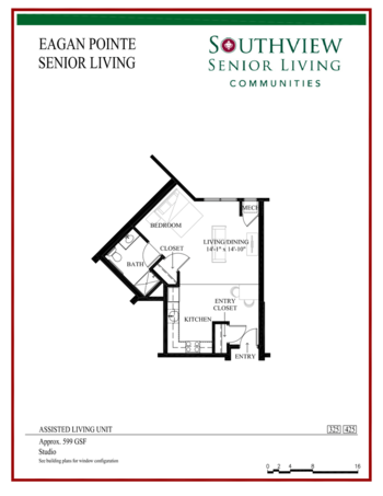 Floorplan of Eagan Pointe Senior Living, Assisted Living, Memory Care, Eagan, MN 15