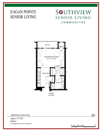 Floorplan of Eagan Pointe Senior Living, Assisted Living, Memory Care, Eagan, MN 18