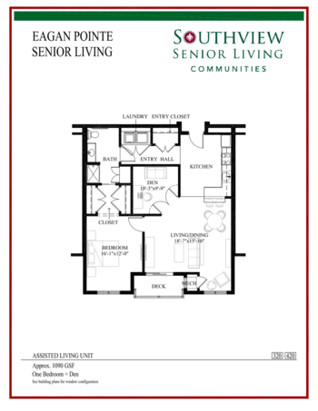 Floorplan of Eagan Pointe Senior Living, Assisted Living, Memory Care, Eagan, MN 19