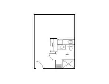 Floorplan of Hawthorne Gardens Senior Living, Assisted Living, Memory Care, Portland, OR 1