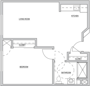 Floorplan of Legacy House of Bountiful, Assisted Living, Bountiful, UT 2