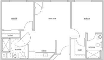 Floorplan of Legacy House of Bountiful, Assisted Living, Bountiful, UT 3