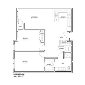 Floorplan of Mill City Senior Living, Assisted Living, Memory Care, Faribault, MN 5