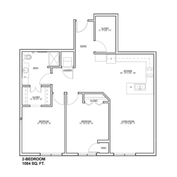 Floorplan of Mill City Senior Living, Assisted Living, Memory Care, Faribault, MN 8