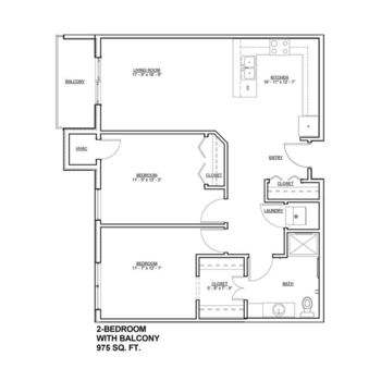 Floorplan of Mill City Senior Living, Assisted Living, Memory Care, Faribault, MN 10
