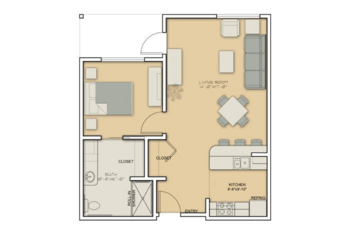 Floorplan of Morningstar of Boise, Assisted Living, Memory Care, Boise, ID 3