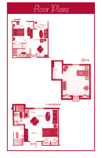 Floorplan of Sandhill Gardens Retirement Residence, Assisted Living, Punta Gorda, FL 1