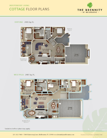Floorplan of The Brennity at Melbourne, Assisted Living, Melbourne, FL 8