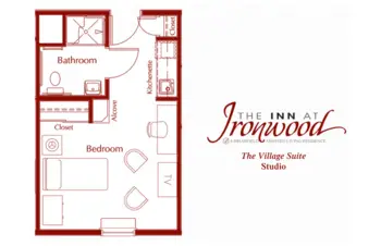 Floorplan of The Inn at Ironwood, Assisted Living, Canfield, OH 2
