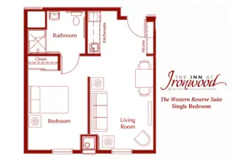 Floorplan of The Inn at Ironwood, Assisted Living, Canfield, OH 3