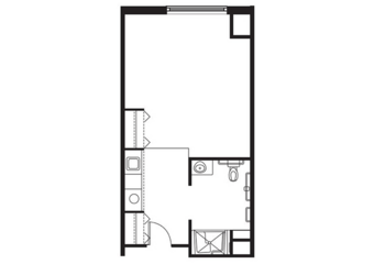 Floorplan of Exton Senior Living, Assisted Living, Exton, PA 2