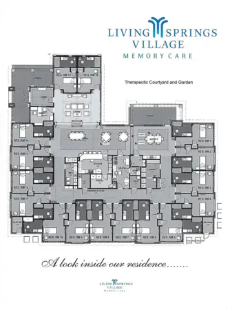 Floorplan of Living Springs Village, Assisted Living, Woodway, TX 1