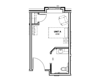 Floorplan of Lutheran Home, Assisted Living, Memory Care, Wauwatosa, WI 1