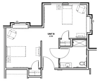 Floorplan of Lutheran Home, Assisted Living, Memory Care, Wauwatosa, WI 2