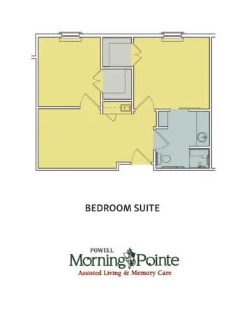 Floorplan of Morning Pointe of Powell, Assisted Living, Powell, TN 4