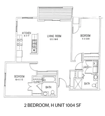 Floorplan of North Star Manor, Assisted Living, Warren, MN 8