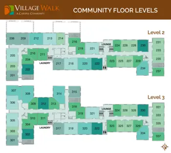 Floorplan of Village Walk, Assisted Living, Patchogue, NY 3