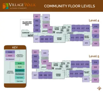 Floorplan of Village Walk, Assisted Living, Patchogue, NY 4
