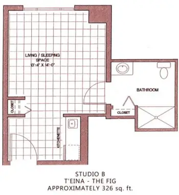 Floorplan of Weinberg Village, Assisted Living, Tampa, FL 3